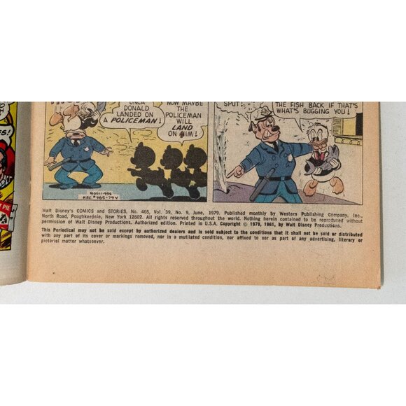 Vintage Walt Disney's Comics And Stories Whitman 40¢ Comic Book Featuring Donald - Picture 9 of 13